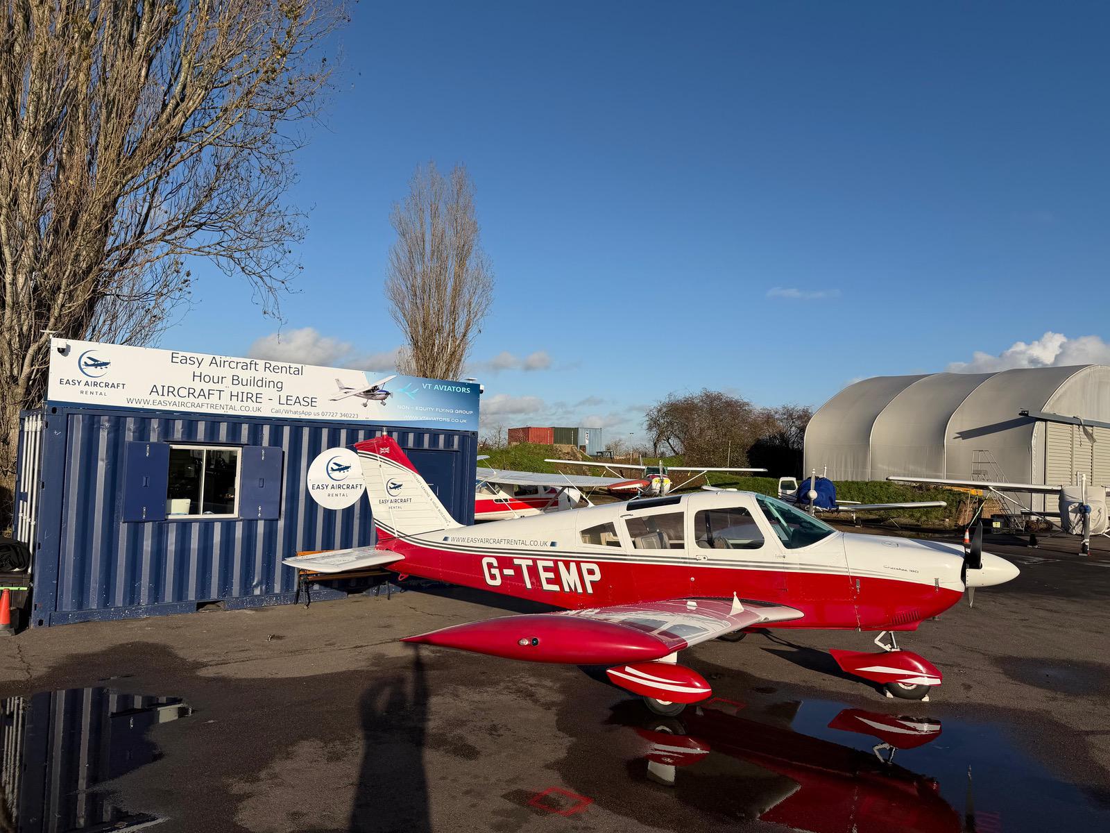 Piper PA-28-180E Cherokee Hamble Conversion G-TEMP